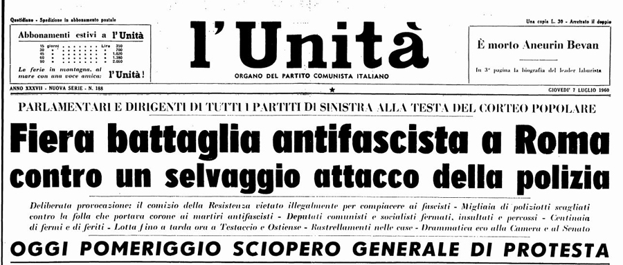 Roma 6 luglio 1960