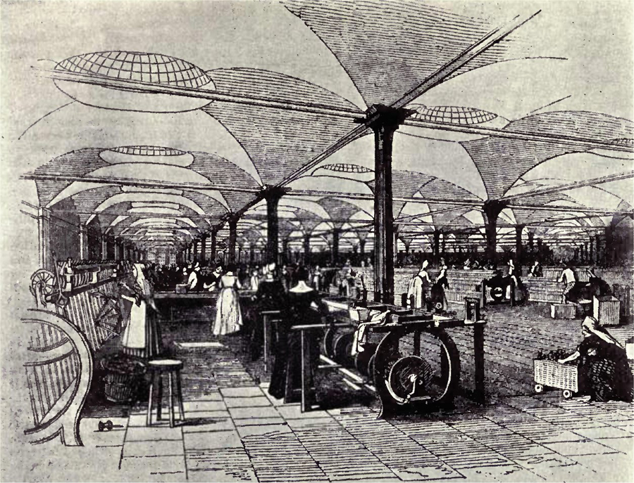 "A Day at a Leeds Flax Mill", 1843