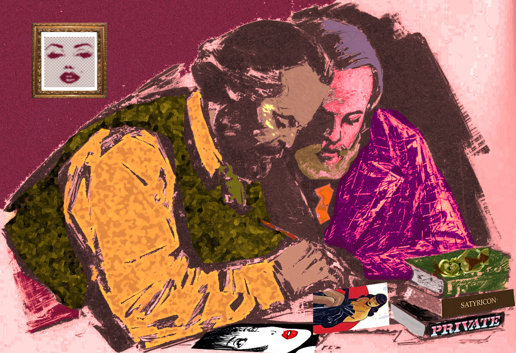 Marx Engels © 2015 Alberto Burgos - da un disegno di ?