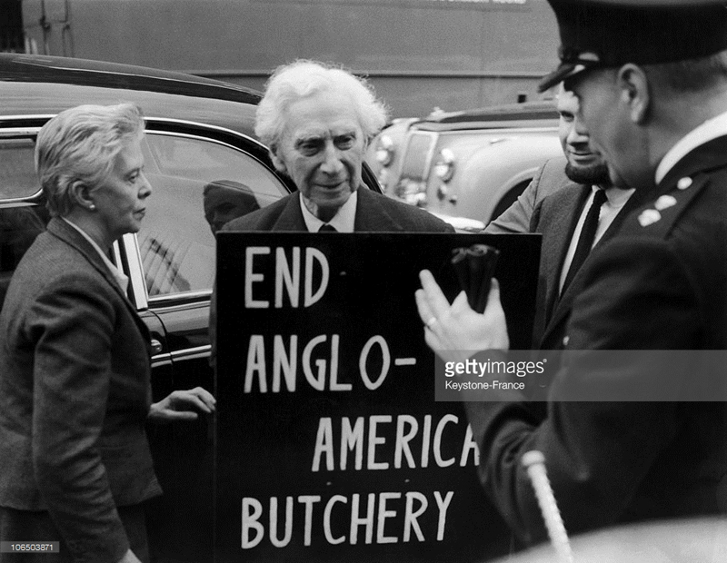 Bertrand Russell, 1968