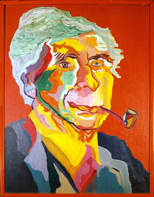 Bertrand Russell © 2015 Alberto Burgos