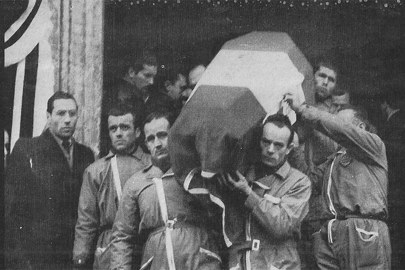 Modena, 1950 i funerali delle vittime