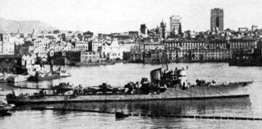 Genova, 1944: cacciatorpediniere tedesco