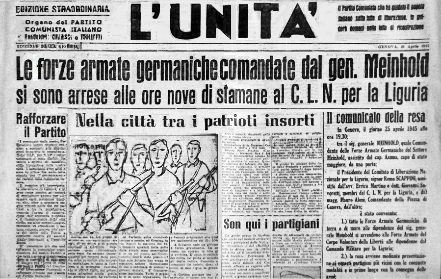 Genova, 25 aprile 1945