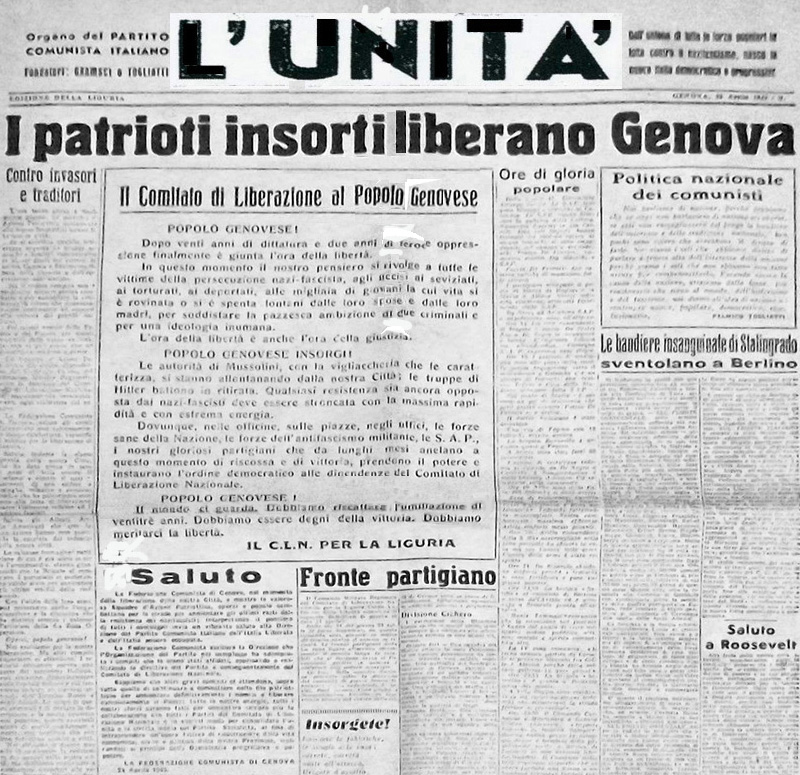 Genova, 25 aprile 1945