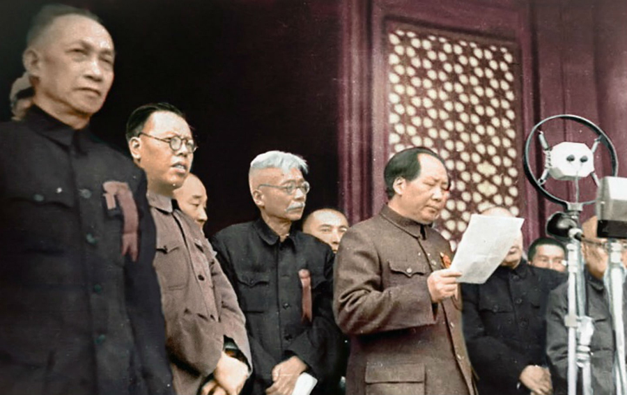 1° ottobre 1949: Mao Zedong proclama la nascita della Repubblica Popolare Cinese