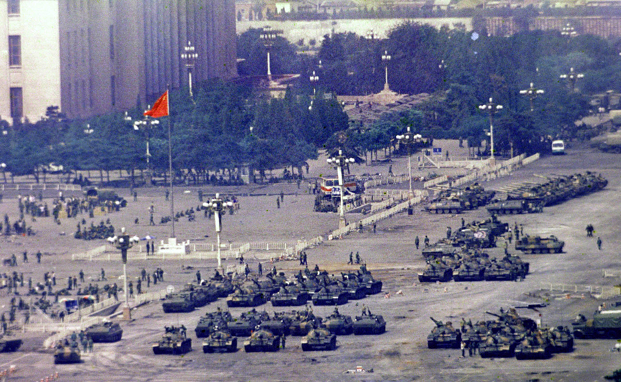 Tian'anmen, 1989