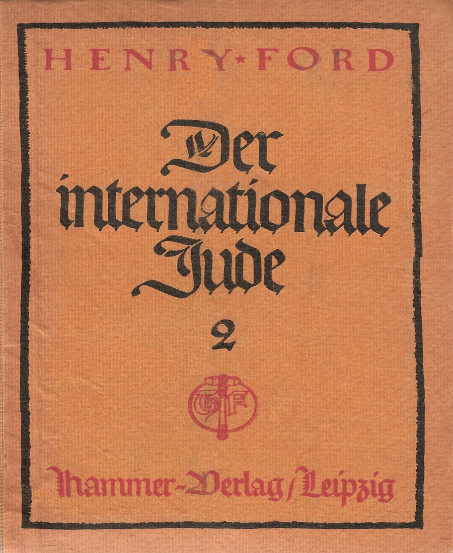 Henry Ford, L'ebreo internazionale (Der internationale Jude) 1920